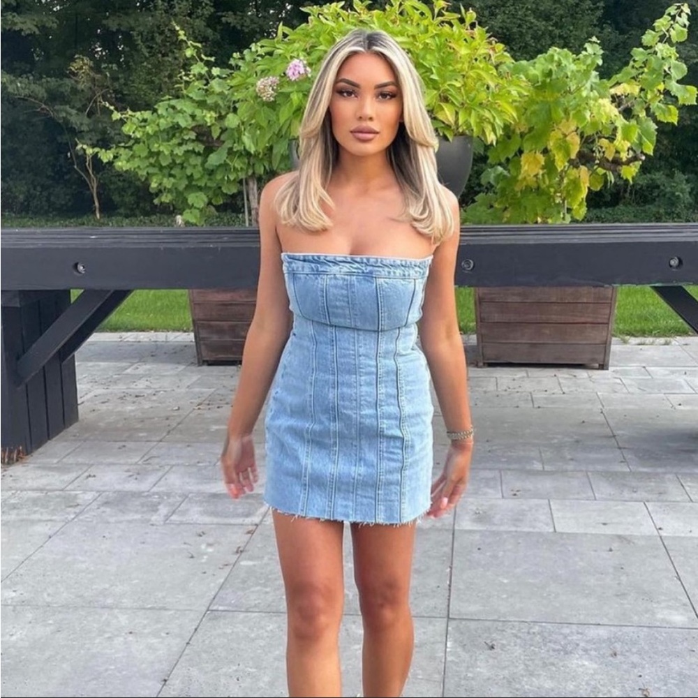 LAST ONE- ZARA NWT DENIM DRESS ๐ - Picture 11 of 15